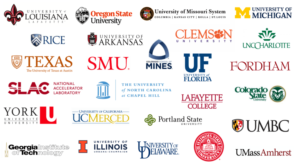 Academic institutions participating in the Collaboration Success Program