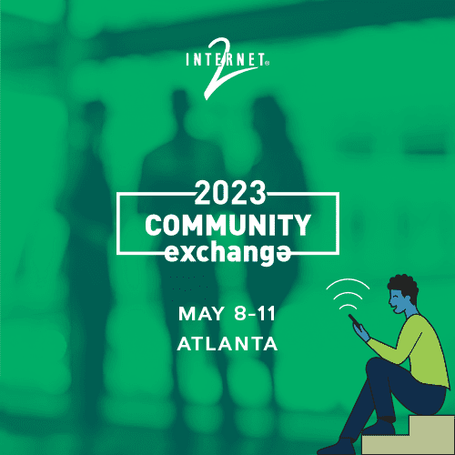 2023 Internet2 Community Exchange banner