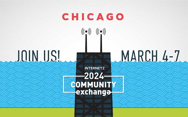 2024 Internet2 Community Exchange banner