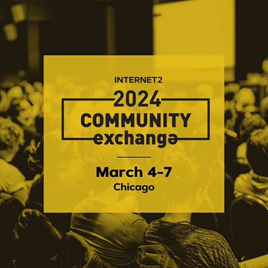 Internet2 2024 Community Exchange graphic