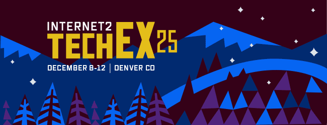 Technology exchange 2025 graphic promotional banner.